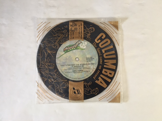 SIMON CARLY - THAT'S THE WAY I'VE ALWAYS HEARD IT SHOULD BE / ALONE