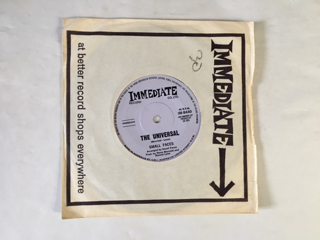 SMALL FACES - THE UNIVERSAL / DONKEY RIDES, A PENNY A GLASS