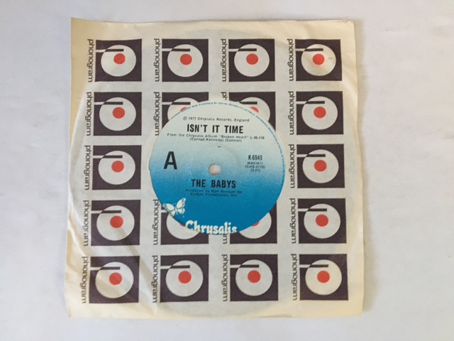 BABYS THE - ISN'T IT TIME / GIVE ME YOUR LOVE