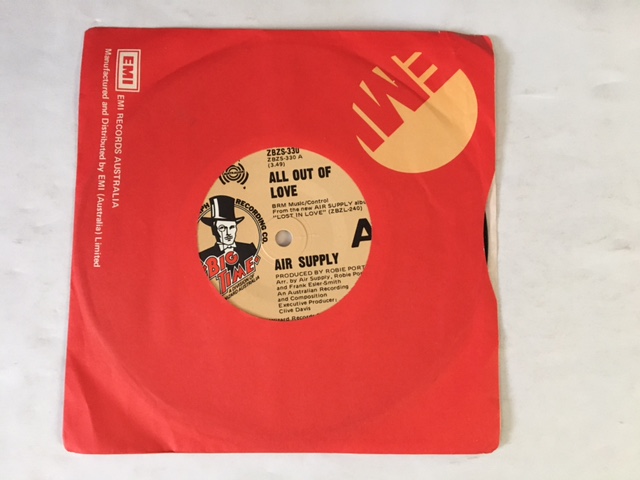 AIR SUPPLY - ALL OUT OF LOVE / OLD HABITS DIE HARD