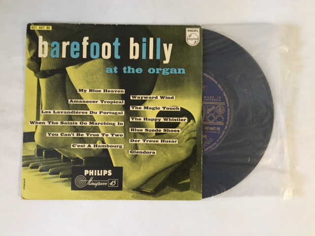 BAREFOOT BILLY - BAREFOOT BILLY AT THE ORGAN