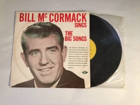 BILL MCCORMACK SINGS THE BIG SONGS