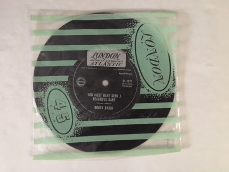 BOBBY DARIN YOU MUST HAVE BEEN A BEAUTIFUL BABY SORROW TOMORROW