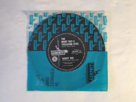 BOBBY VEE THE NIGHT HAS A THOUSAND EYES ANONYMOUS PHONE CALL