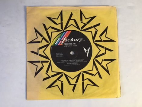 DON GIBSON TOUCH THE MORNING TOO SOON TO KNOW