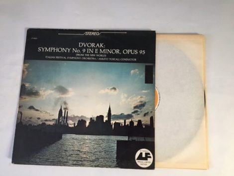 DVORAK SYMPHONY NO. 9 IN E MINOR, OPUS 95