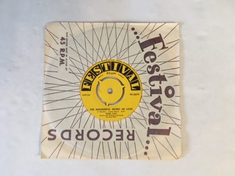 EDDIE CARL THE WONDERFUL SECRET OF LOVE I WONDER, I WONDER