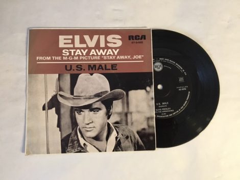 ELVIS PRESLEY U.S. MALE STAY AWAY