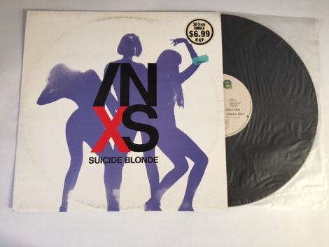 INXS SUICIDE BLONDE EVERYBODY WANTS U TONIGHT 12 SINGLE
