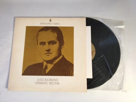 JUSSI BJORLING OPERATIC RECITAL