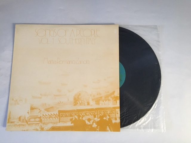 ZANOTTI MATTIA ROMANO - SONGS OF A PEOPLE VOL 1 (SOUTHERN ITALY)
