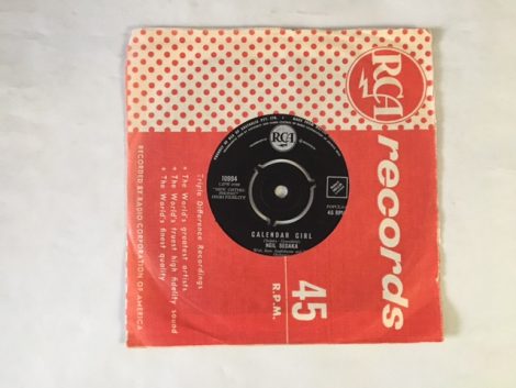 NEIL SEDAKA CALENDAR GIRL THE SAME OLD FOOL