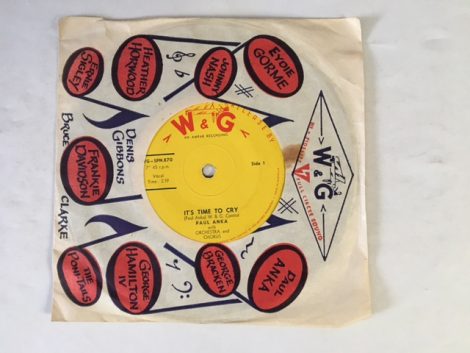 PAUL ANKA IT’S TIME TO CRY SOMETHING HAS CHANGED ME