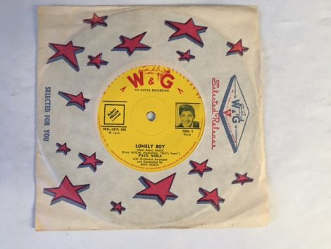 PAUL ANKA LONELY BOY YOUR LOVE