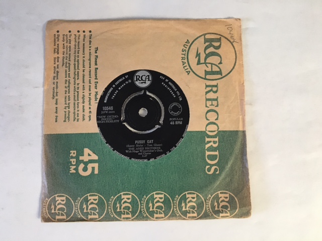 AMES BROTHERS THE - PUSSY CAT / NO ONE BUT YOU