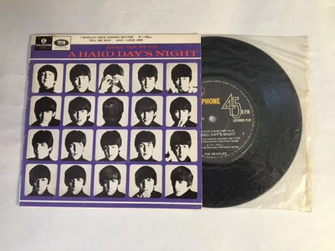THE BEATLES A HARD DAYS NIGHT EP