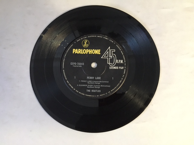 BEATLES THE - PENNY LANE (RECORD ONLY)
