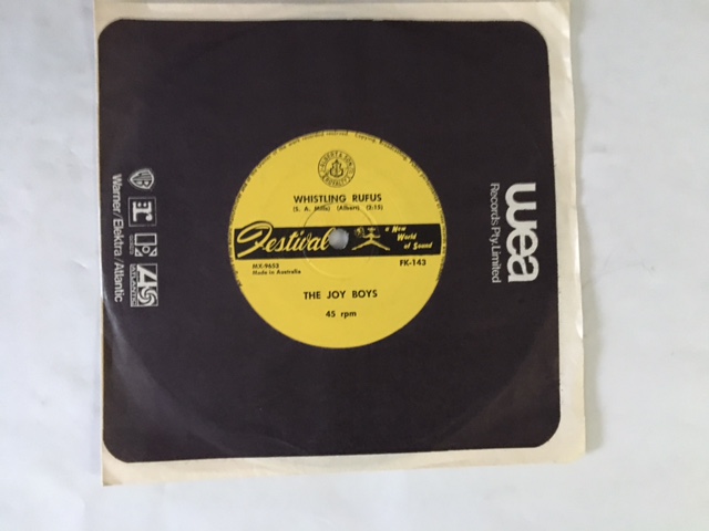 JOY BOYS THE - WHISTLING RUFUS / JOYE GUITAR BOOGIE