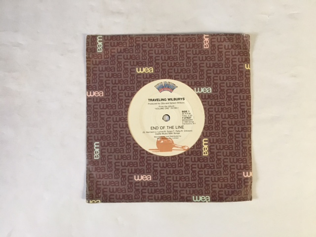 TRAVELING WILBURYS - END OF THE LINE / CONGRATULATIONS